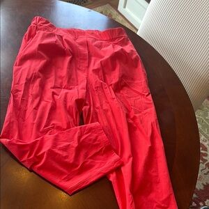 Crop Red Pants